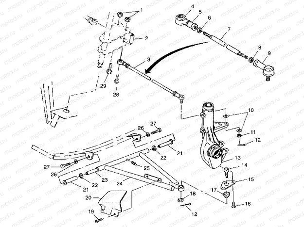 A-ARM/STRUT MOUNTING - W98BC50A (4944994499b008) | A-ARM/STRUT MOUNTING - W98BC50A (4944994499b008)