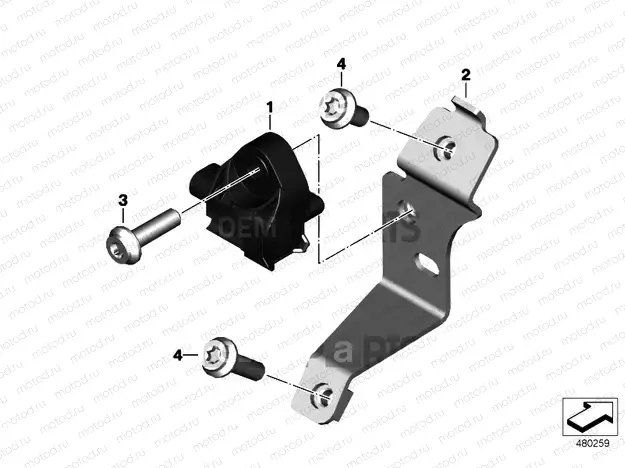ACCELERATION SENSOR BMW ASSIST SYSTEM