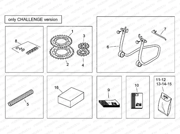 Accessories Kit - Challenge Version