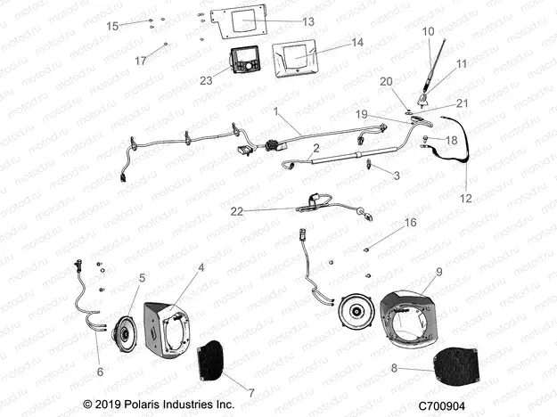 ACCESSORY | ACCESSORY, AUDIO BASE - G20GAE99FS/BFM (C700904)
