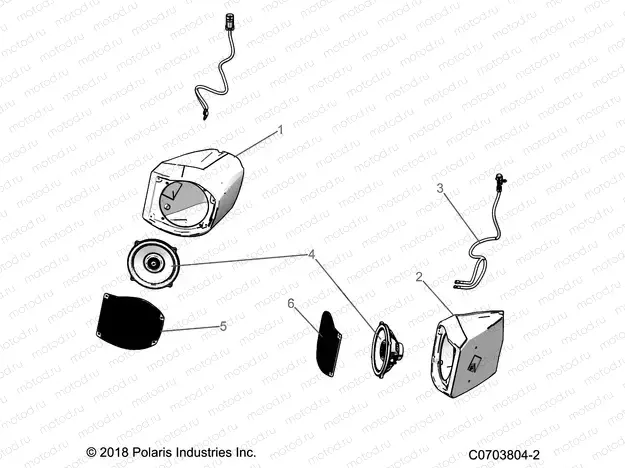 ACCESSORY | ACCESSORY, AUDIO, FRONT SPEAKER - G20GAD99AK/AS/BK/BS (C0703804-2)