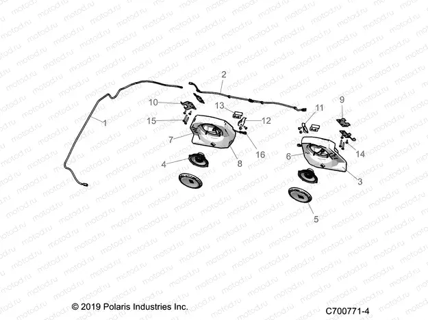 ACCESSORY | ACCESSORY, AUDIO, REAR SPEAKER - G20GMJ99AP/AG/BP/BG (C700771-4)