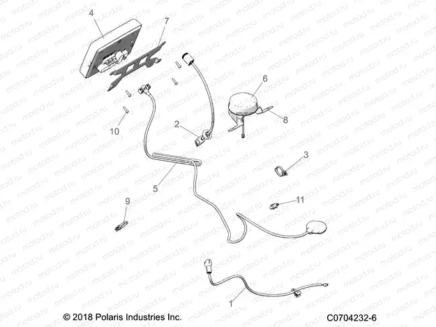 ACCESSORY | ACCESSORY, AUDIO, RIDE COMMAND - Z20A5K87BG (C0704232-6)