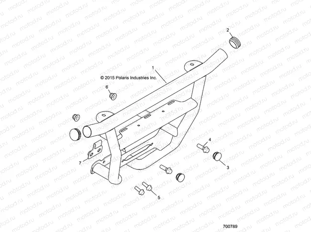 ACCESSORY | ACCESSORY, FRONT BUMPER - R16RGE99AE/AV (700789)