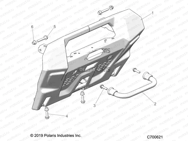 ACCESSORY | ACCESSORY, FRONT BUMPER - R20TAE99A1/A7/A9/B1/B7/B9 (C700621)