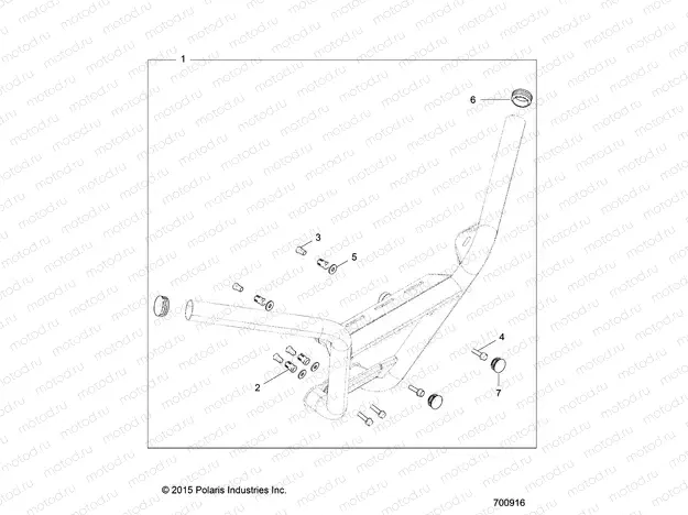 ACCESSORY | ACCESSORY, FRONT BUMPER - Z16VDE92N8 (700916)