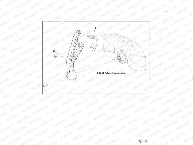 ACCESSORY | ACCESSORY, MIRROR, REAR - Z20N4M99AL (701171)