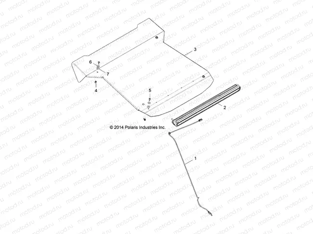 ACCESSORY | ACCESSORY, ROOF AND LIGHT BAR - Z15VDK99AA (49RGRACCESSORIES151KRF)