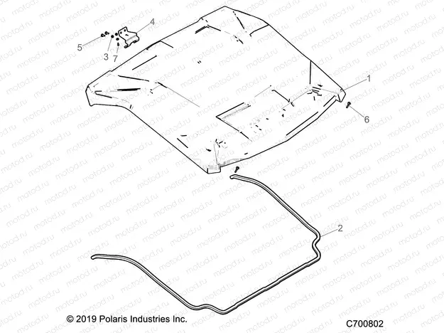 ACCESSORY | ACCESSORY, ROOF - G20GAJ99AK/AS/BK/BS (C700802)