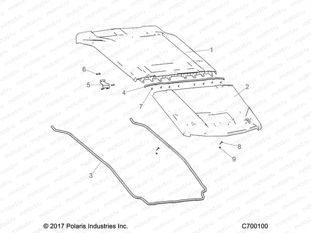 ACCESSORY | ACCESSORY, ROOF - G21G4E99NW (C700100)