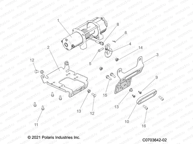 ACCESSORY | ACCESSORY, WINCH AND RELATED - Z22NAS99CZ (C0703642-02)