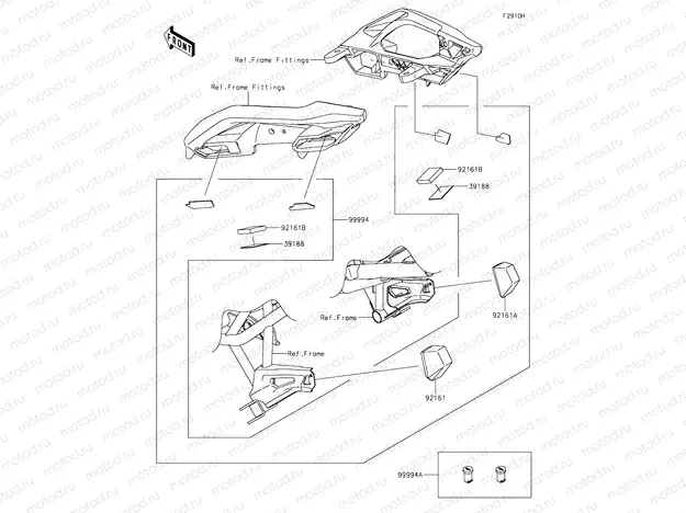 Accessory Bag Fitting kit