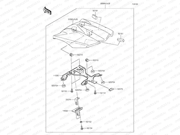 Accessory (Pillion Seat Cover)
