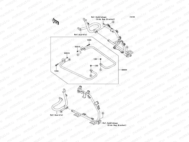 Accessory(Saddlebag Rails)