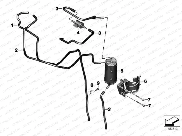 Activated Charcoal Filter/FUEL VENTILAT