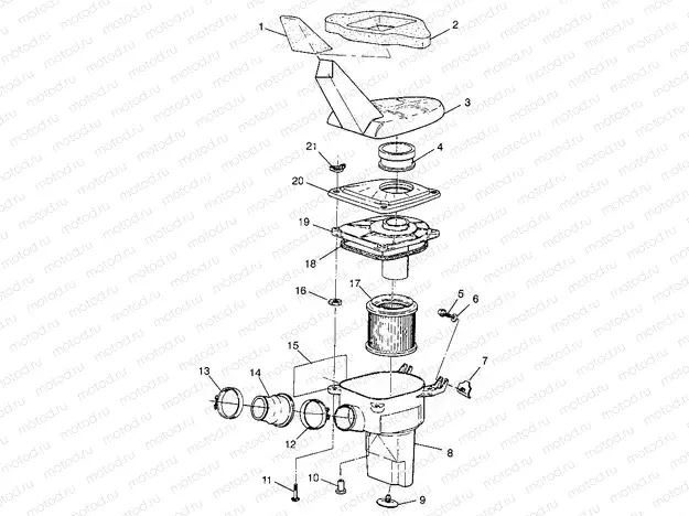 AIR BOX (400) XPRESS 400 W969540 (4935923592B005) | AIR BOX (400) XPRESS 400 W969540 (4935923592B005)