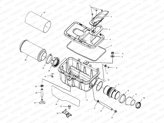AIR BOX - A00AA32AB (4960076007A014) | AIR BOX - A00AA32AB (4960076007A014)