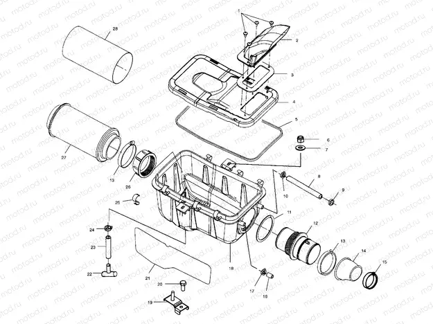 AIR BOX - A01AA32AA (4963816381A012) | AIR BOX - A01AA32AA (4963816381A012)
