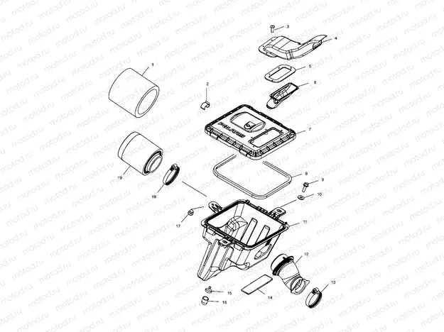 AIR BOX - A01CG38CA (4963916391A014) | AIR BOX - A01CG38CA (4963916391A014)
