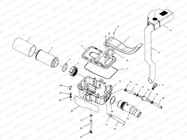 AIR BOX - A01CH50AA (4964466446B001) | AIR BOX - A01CH50AA (4964466446B001)