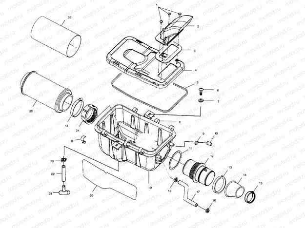 AIR BOX - A02CK32AA (4970287028B01) | AIR BOX - A02CK32AA (4970287028B01)