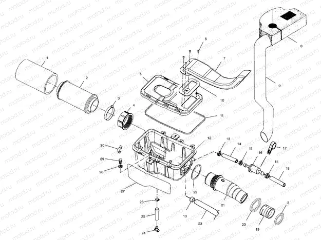 AIR BOX - A03CH50AA/AB/AC/AD/AE/AH/AJ (4975417541B01) | AIR BOX - A03CH50AA/AB/AC/AD/AE/AH/AJ (4975417541B01)