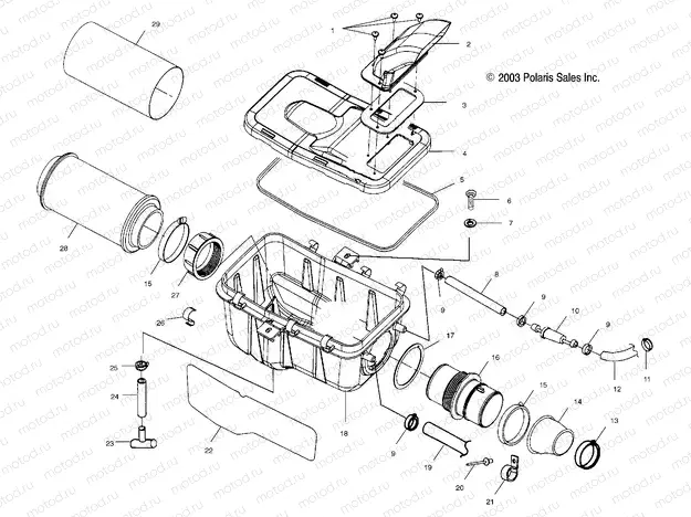 AIR BOX - A04BG50AA/FA (4986228622C04) | AIR BOX - A04BG50AA/FA (4986228622C04)