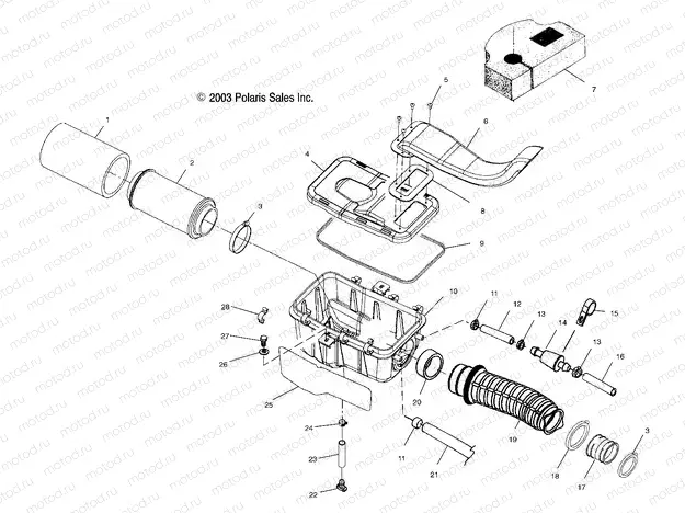 AIR BOX - A04CH50AO/AQ/AR/AS/AT/AV/AW/AX (4987288728B02) | AIR BOX - A04CH50AO/AQ/AR/AS/AT/AV/AW/AX (4987288728B02)