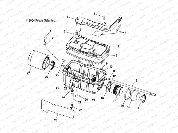 AIR BOX - A05CA32AA/AB/AC/FA (4994839483A11) | AIR BOX - A05CA32AA/AB/AC/FA (4994839483A11)