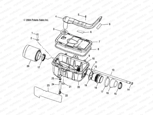AIR BOX - A05CD32AA/AB/AC (4994909490B06) | AIR BOX - A05CD32AA/AB/AC (4994909490B06)