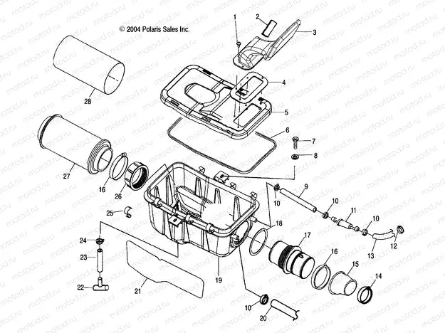 AIR BOX - A05CL50AA (4995019501C05) | AIR BOX - A05CL50AA (4995019501C05)