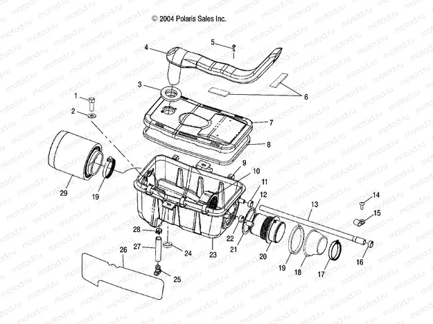AIR BOX - A05JD32AA (4995169516B06) | AIR BOX - A05JD32AA (4995169516B06)