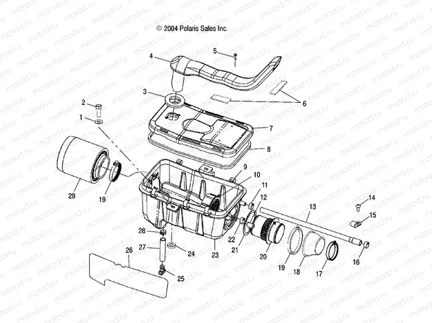 AIR BOX - A05JD32EA (4997869786B08) | AIR BOX - A05JD32EA (4997869786B08)