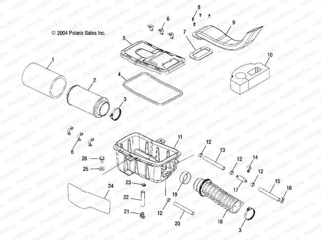 AIR BOX - A05MH50AB/AC/AG/AH/AL/AT/FB (4994169416B01) | AIR BOX - A05MH50AB/AC/AG/AH/AL/AT/FB (4994169416B01)