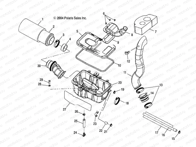 AIR BOX - A05MH68AP (4999609960B05) | AIR BOX - A05MH68AP (4999609960B05)