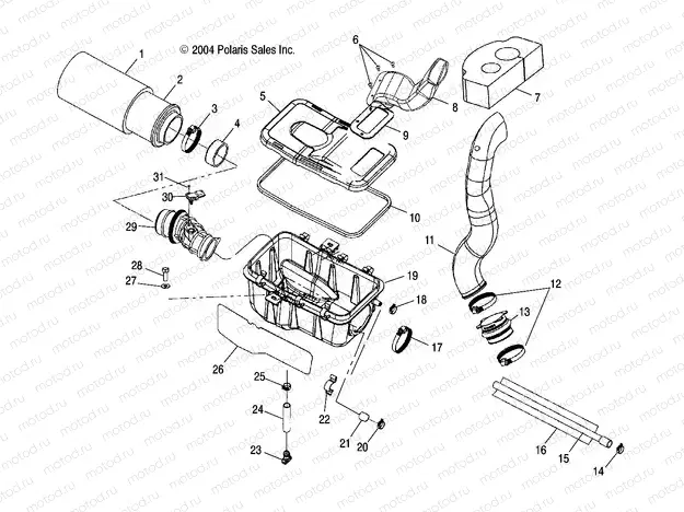 AIR BOX - A05MH76AC/AT/AU/AW (4977217721B03) | AIR BOX - A05MH76AC/AT/AU/AW (4977217721B03)