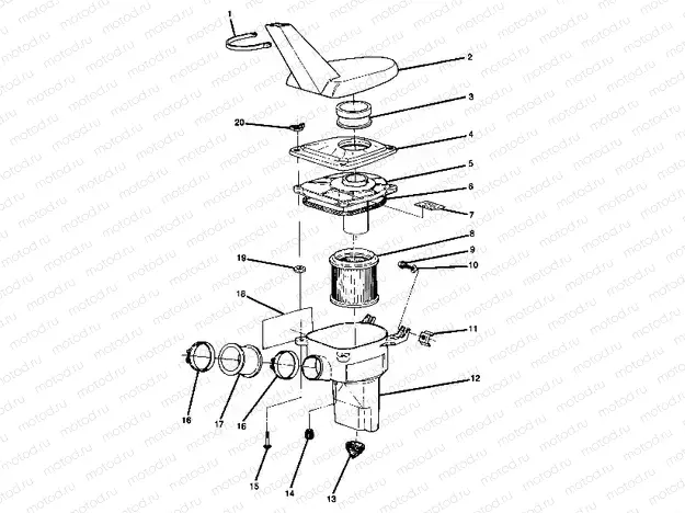 Air Box Assembly (4914781478019A) | Air Box Assembly (4914781478019A)