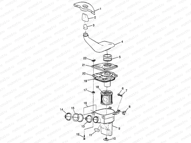 AIR BOX (BLAZER) Trail Blazer W97BA25C (4940124012B002) | AIR BOX (BLAZER) Trail Blazer W97BA25C (4940124012B002)