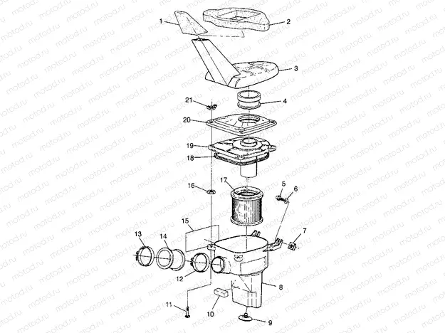 AIR BOX Trail Boss W97AA25C (4940574057A014) | AIR BOX Trail Boss W97AA25C (4940574057A014)