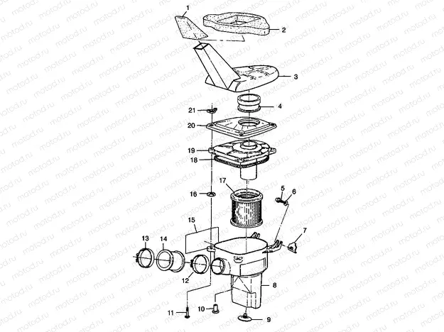 AIR BOX XPLORER 400L W98CC38C (4945414541B001) | AIR BOX XPLORER 400L W98CC38C (4945414541B001)