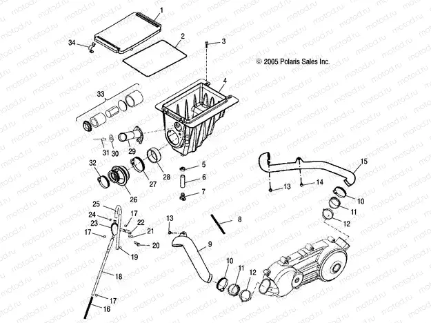 AIR CLEANER - A06PB20VA/VB (4999202869920286B01) | AIR CLEANER - A06PB20VA/VB (4999202869920286B01)