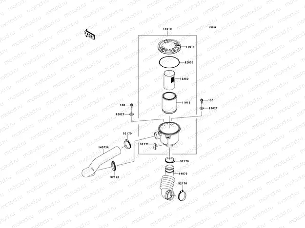 Air Cleaner-Belt Converter