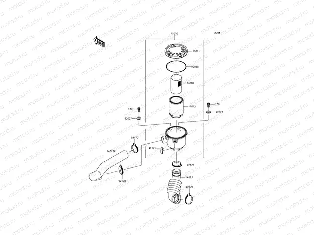 Air Cleaner-Belt Converter