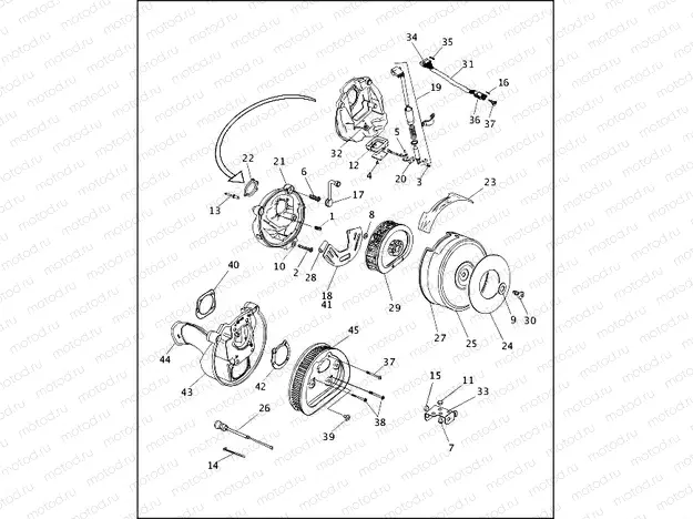 AIR CLEANER & ENRICHENER - CARBURETED (2 OF 2)