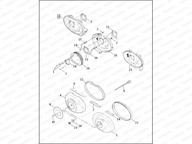 AIR CLEANER & ENRICHENER - CARBURETED MODELS
