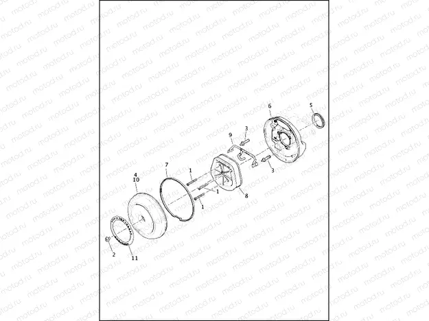 AIR CLEANER - FLDE, FLHC, FLSL, FXLR