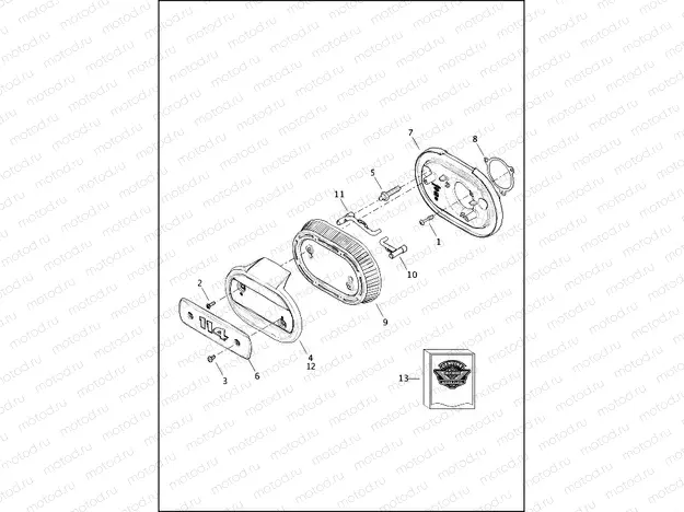 AIR CLEANER - FLFBS, FLHCS, FXBRS, FXFBS