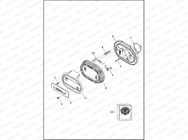 AIR CLEANER - FLHRXS, FLHXS, FLTRXS