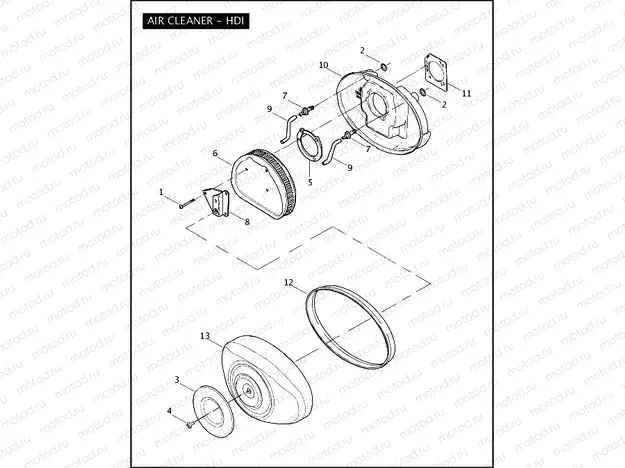 AIR CLEANER - HDI