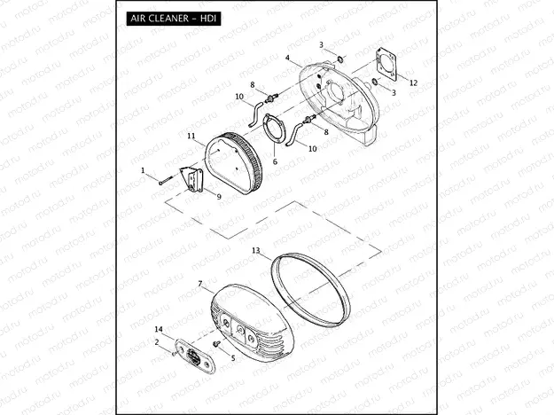 AIR CLEANER - HDI